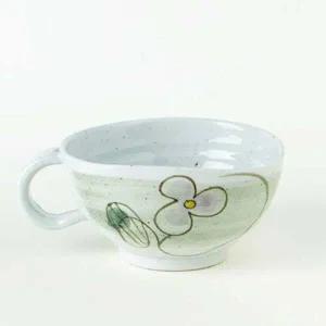 이천도자기 AU57SW41 들꽃 커피잔 350ml