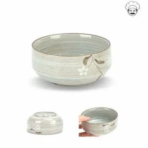 로코 HN01MW47 설화 도자기 탕기 도자기그릇 2호