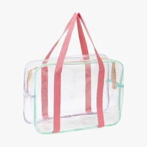 [하프클럽/]L 숄더백 PVC 투명백 PVC백 비치 바캉스 비치백 가방