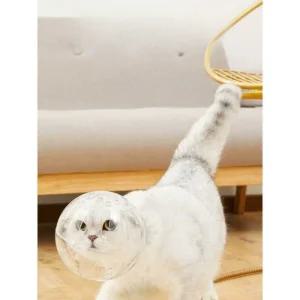 고양이 물림방지 마스크 입질 목욕 강아지 커버 미용 헬멧