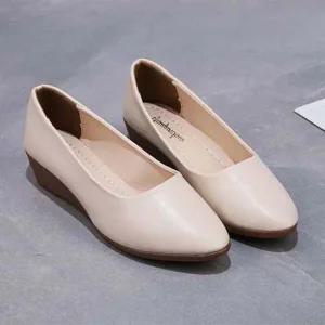 여성 스틸레토 펌프스힐 미들굽 베이직 웨지힐