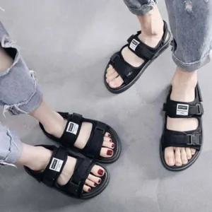 여름 커플신발 학생 대학생 데일리 패션 스트랩 샌들