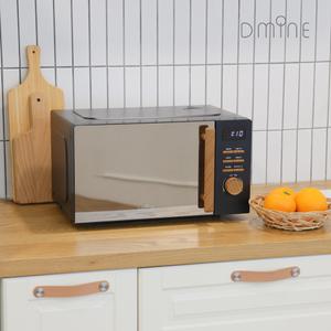 디마인 모던 레트로 우드핸들 20L 전자레인지 MW20WDDB