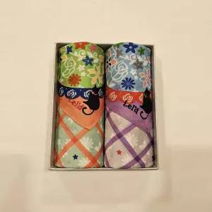 [닥스손수건] ISS5_남녀2매 나염 손수건 세트