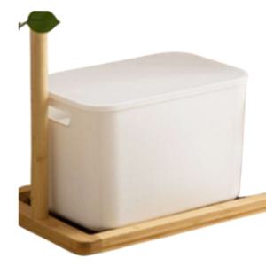 덮개 플라스틱 계절옷 정리함 수납함 정리수납함 L 팬트리 장난감 보관통