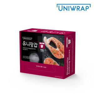 [유니랩] 유니장갑 비닐장갑 500매 위생 요리 일회용