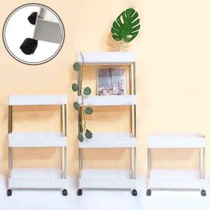 이동식 트롤리 선반 세탁실 주방 틈새수납장 바퀴달린선반 DD032 (슬림 2단)