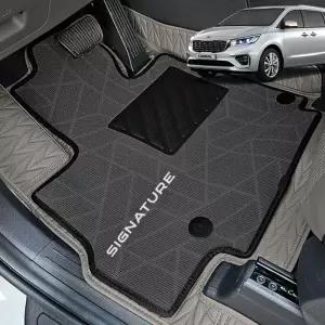 올뉴카니발 더뉴카니발 리노 가죽 코일매트 트렁크매트 풀세트