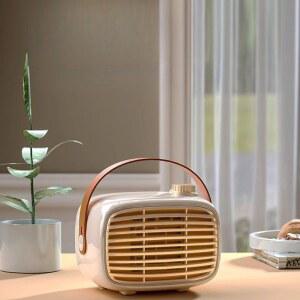 휴대용 무선히터 충전식 히터기 테이블 속열 무선온풍기 가정용 바디