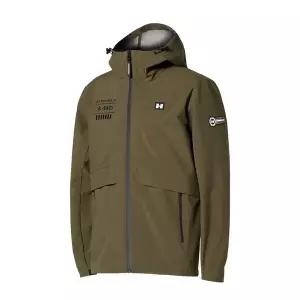 [하프클럽/험머]25SS 험머 남성 H1 시그니처 3Layer 후드 웨더 자켓 카키