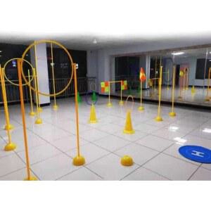 드론경기 트랙 드론 장애물 레이싱 연습 세트 주행