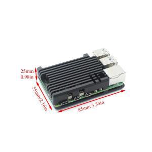 라즈베리 파이 케이스 알루미늄 합금 커버 5용 PWM 팬 냉각 보호 상자