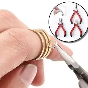 [하프클럽/셀러허브_여성트랜드패션]구자말이집게 도구 비즈공예 평집게