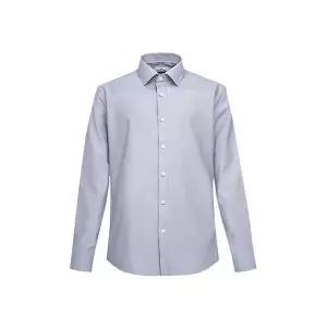 [하프클럽/BY파크랜드]그레이 도비 드레스 셔츠-AA3DL056