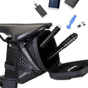 EVA 하드 쉘 반사 자전거 새들 가방, MTB 도로 방수 시트 후면 파우치 사이클링 액세서리, 1L