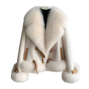 고퀄 덕다운 폭스퍼 코트 스웨이드 무스탕 공장 겨울코트