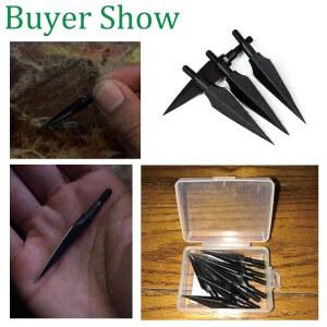 125 그레인 양궁 사냥용 브로드헤드 화살촉 나사형 팁 컴파운드 보우 롱보우 사냥 사격용