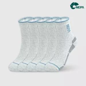 네파 하이브리드 쿠션 미들삭스 그레이 S 5팩 NPCHBMDS-GR5