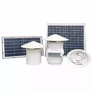 태양광 태양열 배기 팬 환기 농막 지붕 화장실 환풍기