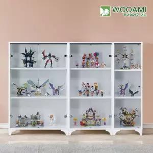 우아미가구 모노 마론 400 유리 진열장 장식장 NA5252