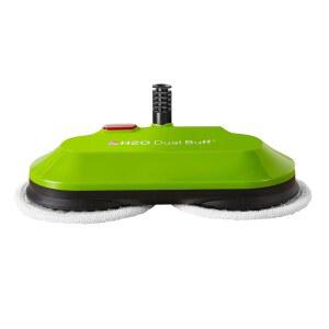 H2O MOP X5 듀얼 버프 스팀 걸레 헤드 부착 - 원목, 타일 바닥 버핑, 청소 및 찜에 적합 부드러운 스크럽 세척 패드 2개 포함