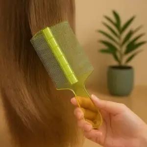 참빗 머릿결 정리 브러쉬 대나무형 두피마사지빗