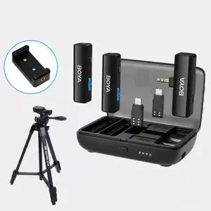 BOYA 보야링크 2채널 무선 핀 마이크