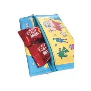 [룽스]크래용신짱 약파우치 카드지갑 지퍼