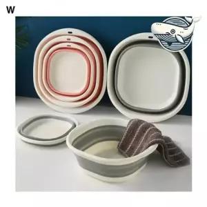 다용도 접이식 수납 바가지 대형 멀티 플라스틱 바가지 접이식바가지 접이식대야