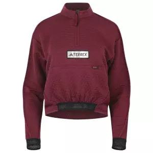 [아디다스] 여성 테렉스 유틸리티 반집업 긴팔 티셔츠 IL7237