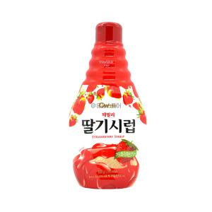 청우 패밀리 딸기시럽 520g 1개