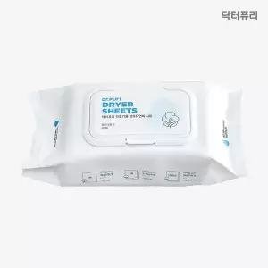 [닥터퓨리]건조기용 섬유유연제 드라이 시트 80매 (파우더향, 프리지아향)