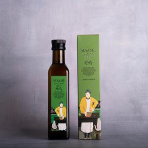 몰리나 저온압착 국산 참기름 250ml 이유식 참기름