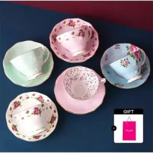 [갤러리아] [선물포장] 로얄알버트 뉴황실장미 커피 2인조 (선택)