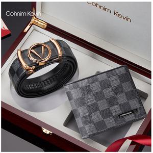 보이제 CaecnKoen 남성 자동 남자 가죽 벨트 지갑 반지갑 지갑벨트세트 선물 CK024