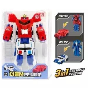 JB 더블M 변신합체 3in1 자동차 로봇으로 합체 변신 sj1163 제이발전소