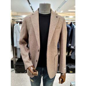 [갤러리아] 본 베이지 부클져지 남성 캐쥬얼 쟈켓 BN3FEA231