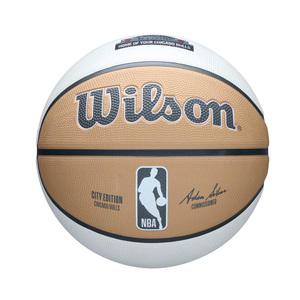 윌슨 NBA 팀 에디션 시카고 불스 농구공 7호볼 고무농구공 WZ4033905XB07