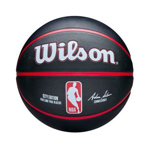 윌슨 NBA 팀 에디션 포틀랜드 트레일블레이저스 농구공 7호볼 고무농구공 WZ4033925XB07