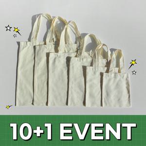 10+1 고급 무지 에코백 꾸미기 미니 캔버스백 가방 만들기 그림 그리기