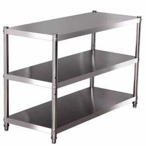 업소용 작업대 주방 테이블 보조대 정리대 스테인레스 싱크대 이동식 선반 식당 하부장