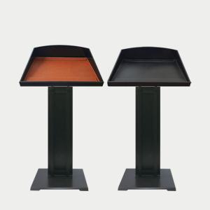 TK 아크릴 메뉴판거치대 안내간판장착 텍스타일 600mm 보면대 높이조절 각도조절 행사 강연