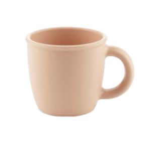 실리만 유치원 어린이집 준비물 실리콘 컵 크림 피치 BNS