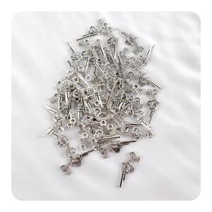 리볼버 실버 목걸이 키링 액세서리 펜던트 부자재 악세사리부자재 실버악세사리 총모