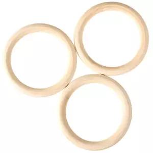 [펠트친구]90mm 빅나무링(우드링) [3287] / 마크라메 재료 링