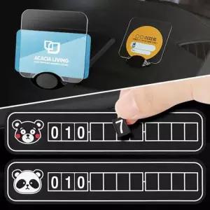 주차알림판 자동차 전화번호 휴대폰 차량용번호판 차 자동차주차번호판 자동차번호판