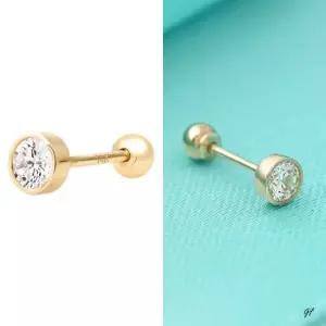 남성 트렌드 골드 여자 귀걸이 피어싱 14K 피어싱선물 트렌드 14K 추천 큐빅 피어싱