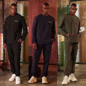 [험머] 남성 링클프리 기모 트랙 팬츠 HA3PT4010M