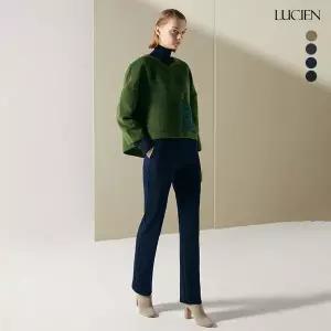 [루시앙][1+1] 루시앙 세미핏 히든밴딩 기모팬츠