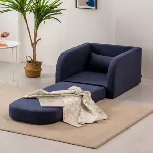 에보니아 주드 1인용 소파베드 3단접이식 패브릭 / 1인 쇼파